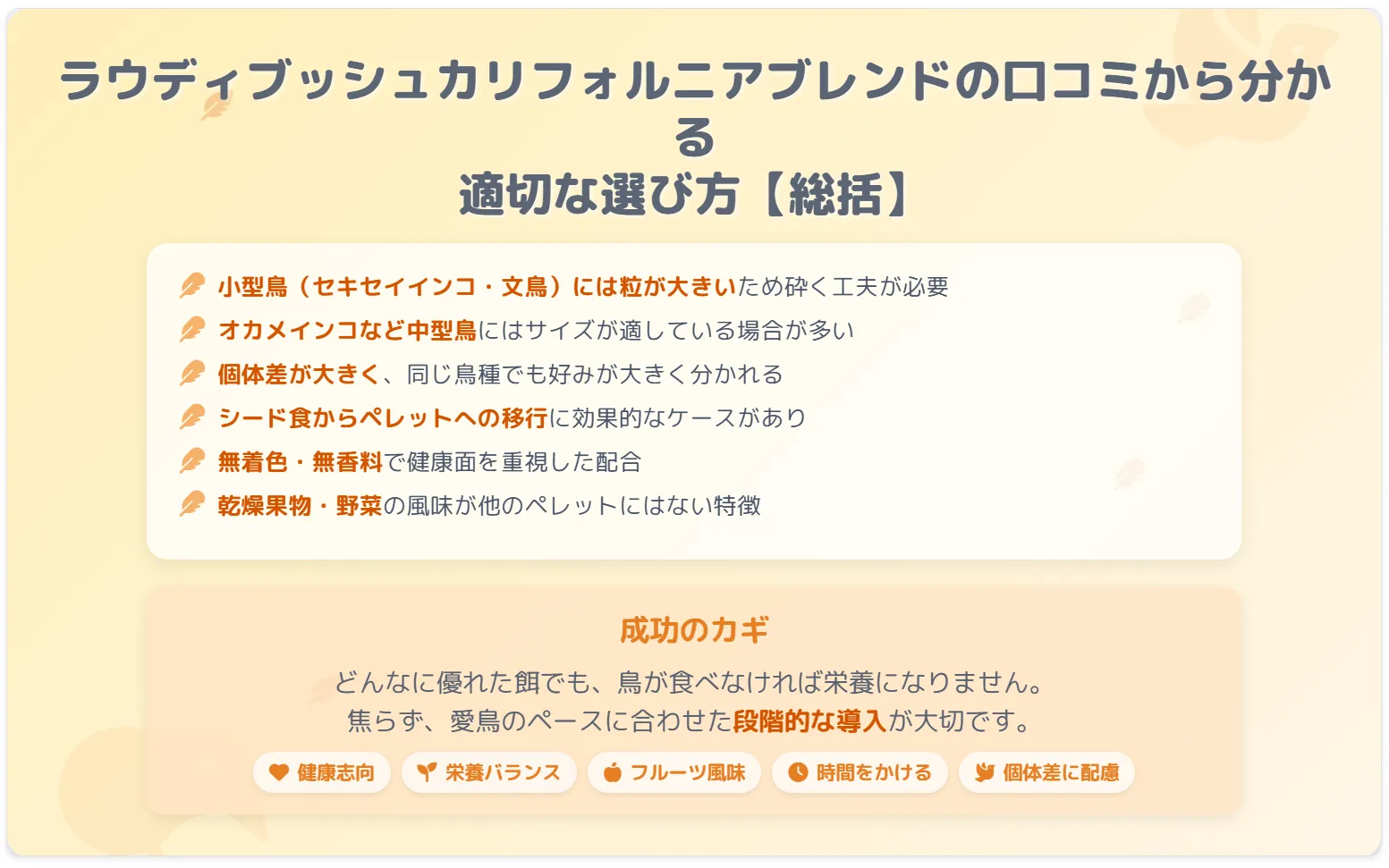 ラウディブッシュカリフォルニアブレンドまとめ