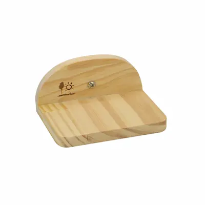 SANKO おやすみステップフラットの商品画像。フラット面で足裏の圧力を分散し、老鳥や足の弱いインコに最適