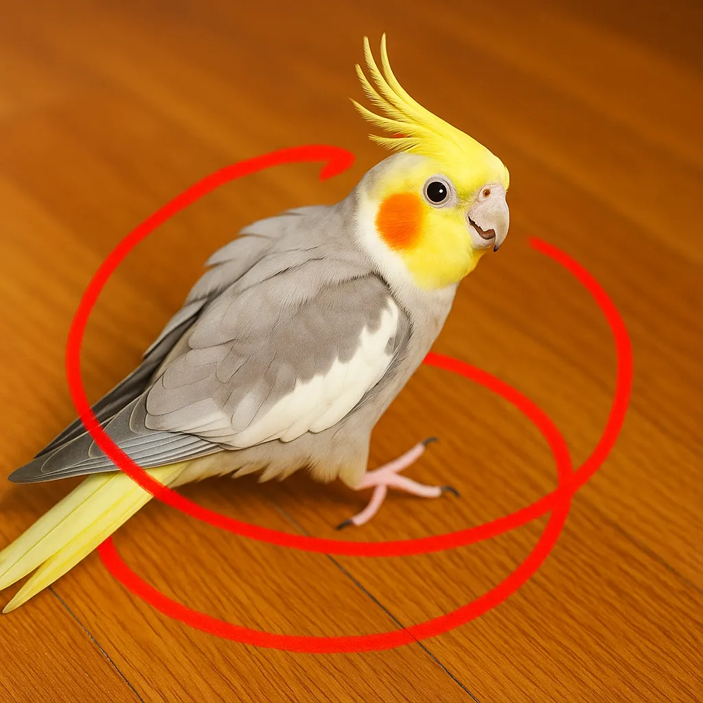 オカメインコのターン