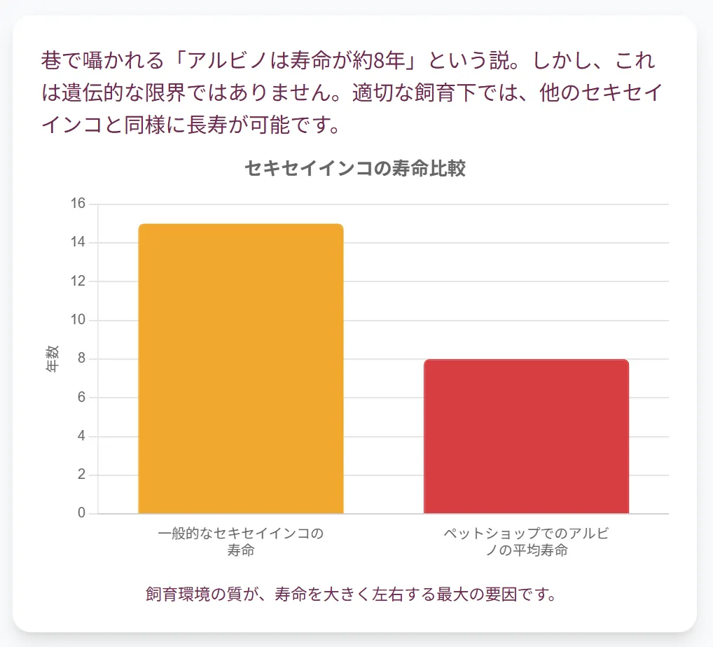 巷でささやかれる「アルビノは寿命が8年」という説