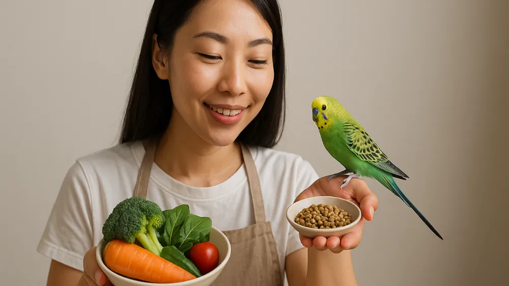 セキセイインコの栄養学に基づく理想的な食事管理