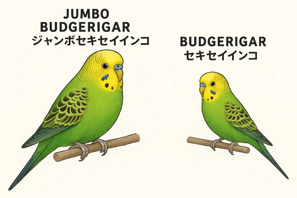 ジャンボセキセイインコの寿命