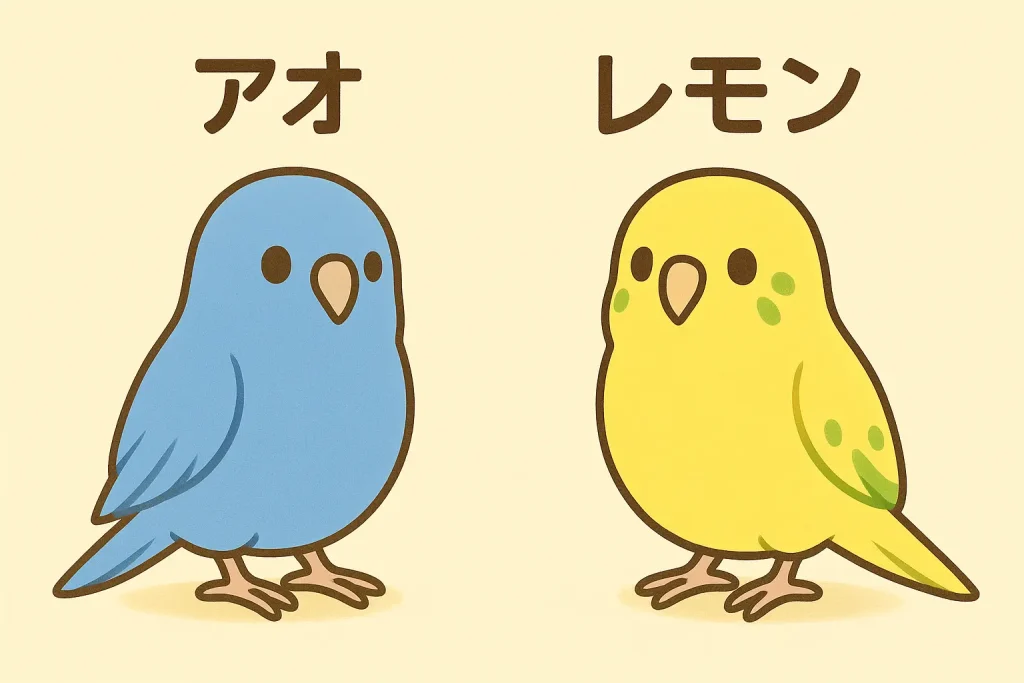 インコの名前ランキング