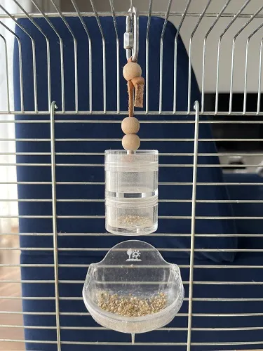 インコのフォージングトイ
