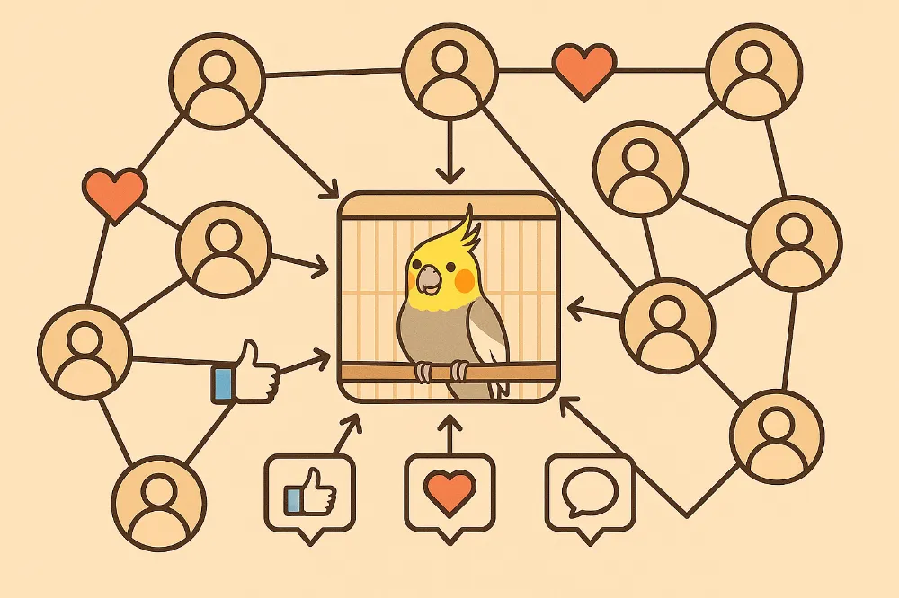 オカメインコのYouTube