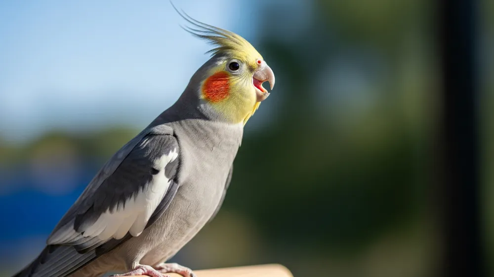 オカメインコがしゃべる