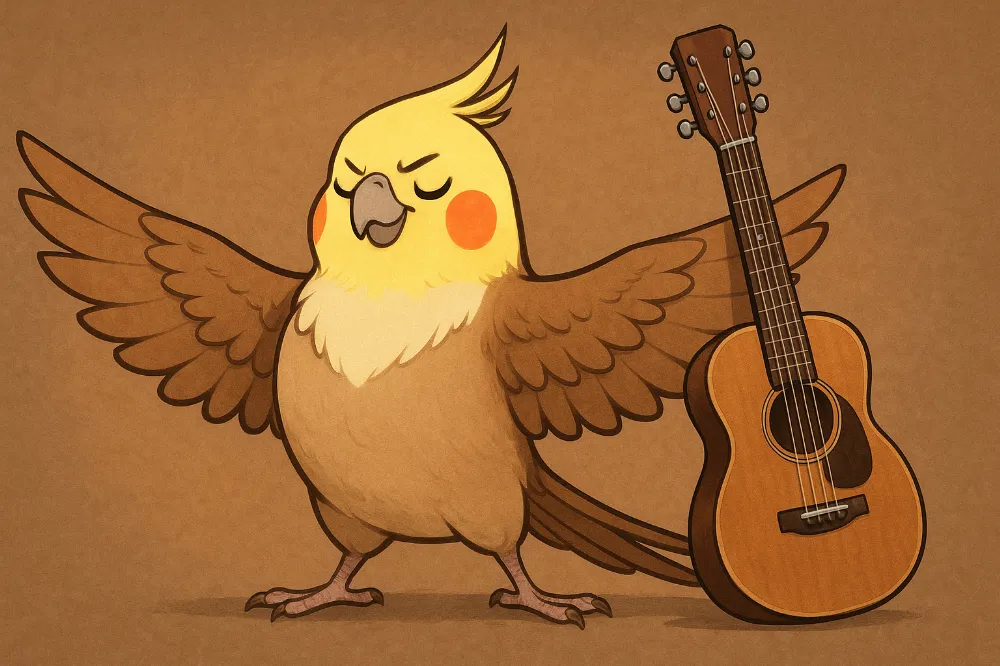 オカメインコ風太の歌がバズる理由を円グラフやデータで分析したイラスト