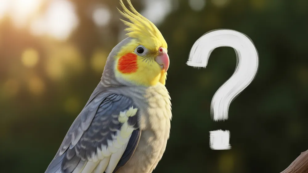 オカメインコケージに関するよくある質問とその回答を象徴するイメージ。疑問符とケージデザインが組み合わさった分かりやすい表現