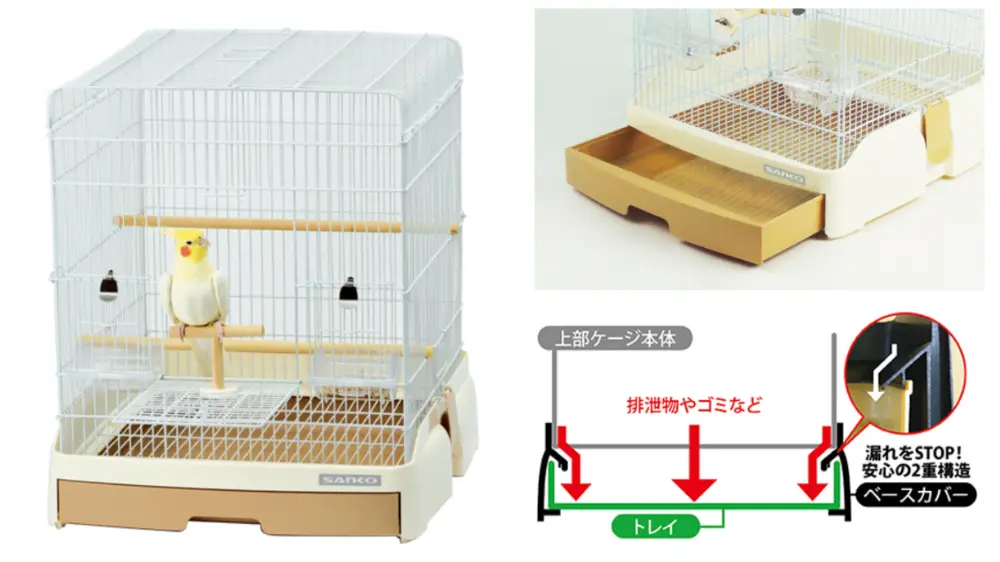 SANKO イージーホーム バード40-BR。毎日の掃除の手間を軽減したい人におすすめ。