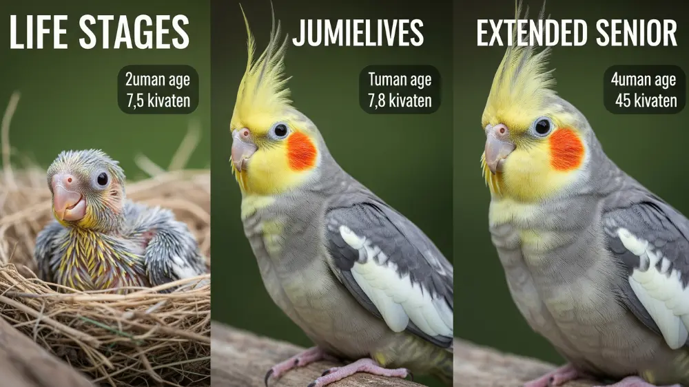 ケージデビューに成功して安心して過ごすオカメインコとケージ生活の様子