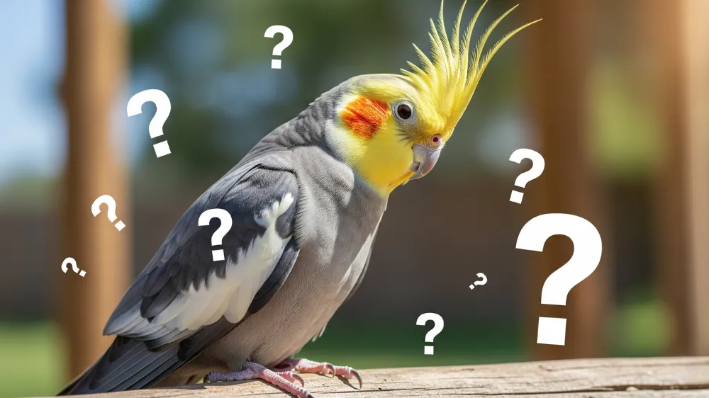 オカメインコノーマルの性別判定に関してよくある質問とその解決法を象徴するイメージ画像