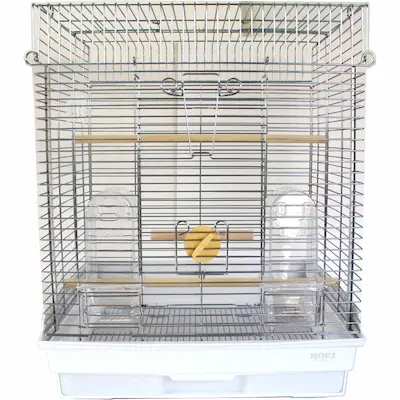HOEI 465オカメケージ。オカメインコ専用設計で初心者にもっともおすすめ。