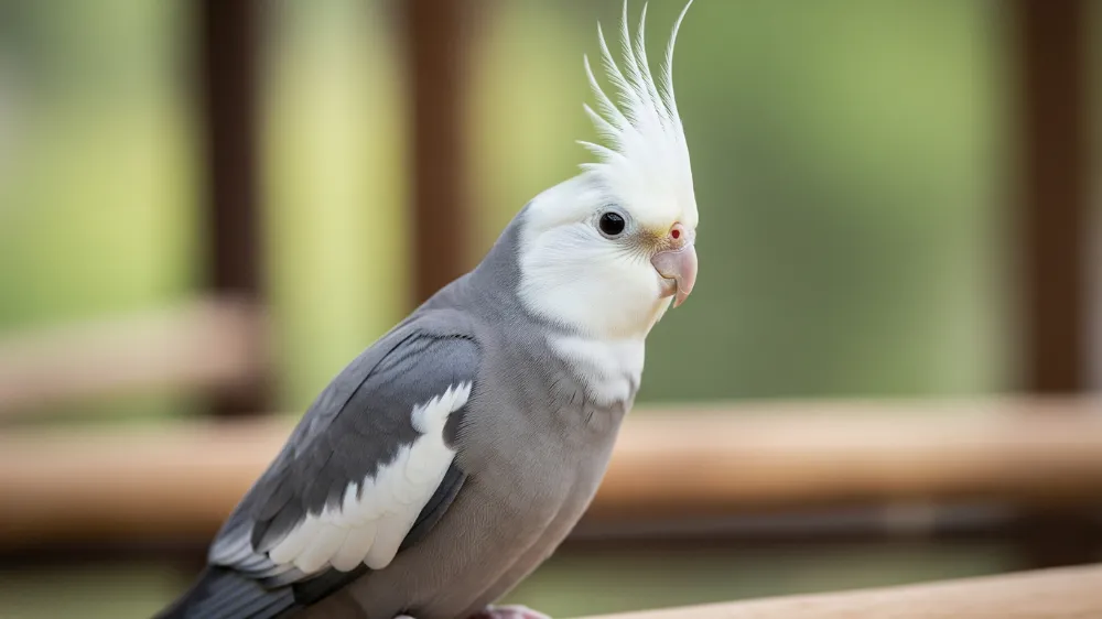 初心者に最も推奨されるオカメインコホワイトフェイス・ノーマル。価格は3万円からと手頃で、遺伝的にも安定している。