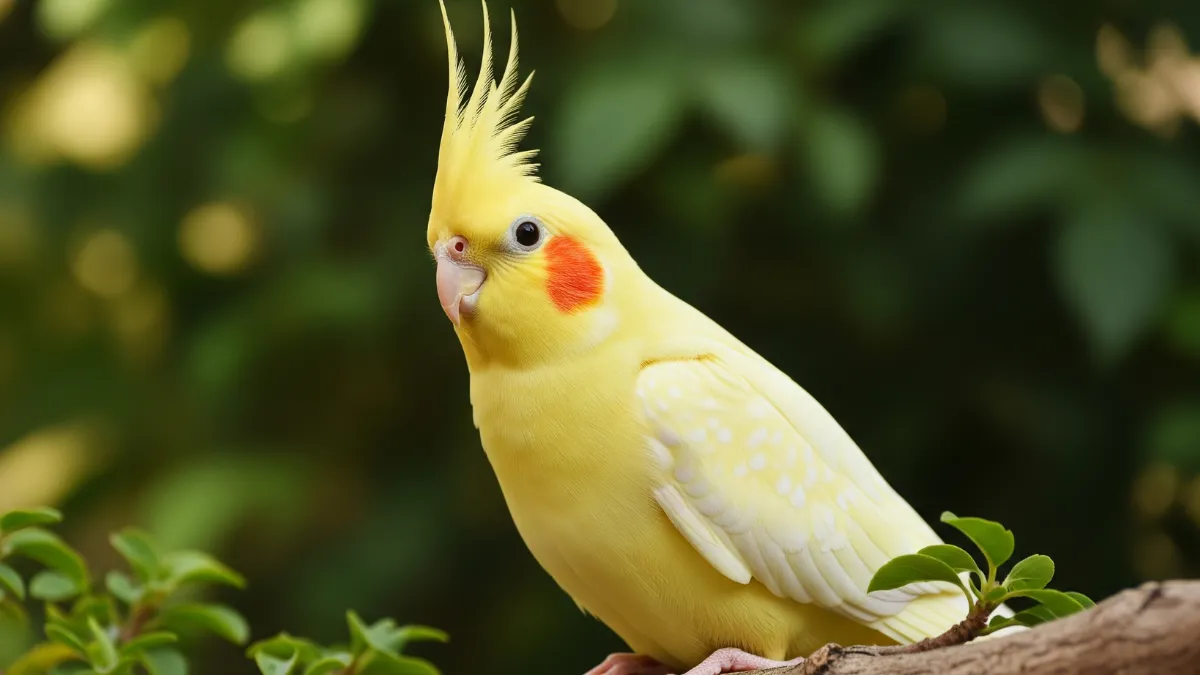 オカメインコルチノーパールの性別判定方法のイメージ。換羽後のパール模様の変化がオスとメスを見分ける最大のポイント。
