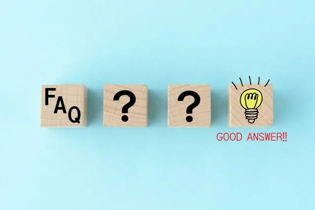 よくある質問（FAQ）のイメージ画像。Q&A形式で疑問を解決するコンセプト図