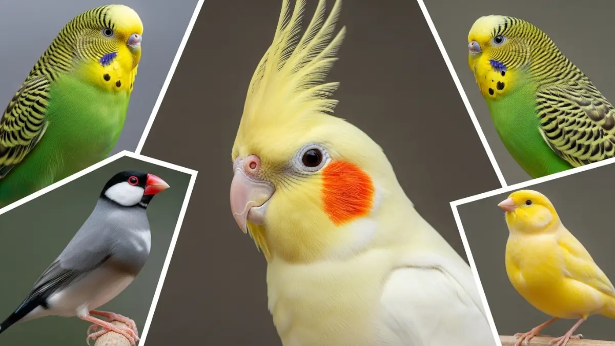 オカメインコの代替案として飼いやすい鳥種、文鳥は鳴き声50dB以下で脂粉少なく寿命8年、セキセイインコは脂粉がオカメの7分の1で医療費も安価