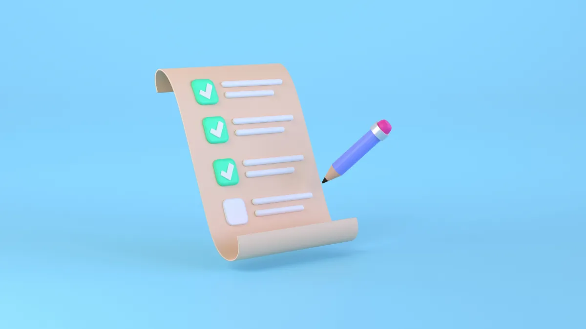 ホーエイ465オカメケージ購入前のチェックリスト。設置場所の測定、予算計画、多頭飼いの検討など、購入前に確認すべき重要項目を示すチェックボックス付きリスト。