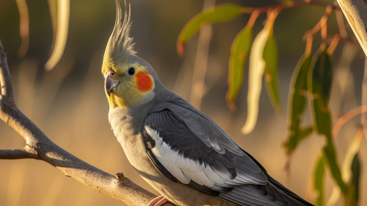 オーストラリアに棲息する野生のオカメインコメス