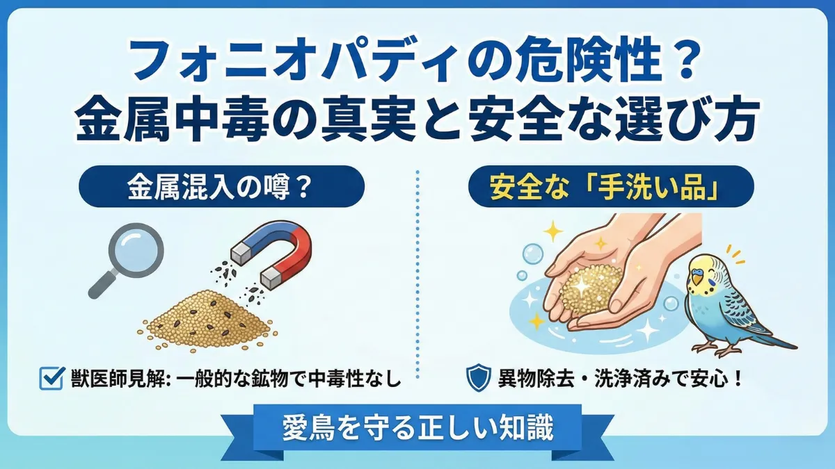 フォニオパディの品質チェックの様子。手洗いされた安全な製品を選ぶことで金属混入のリスクを抑える