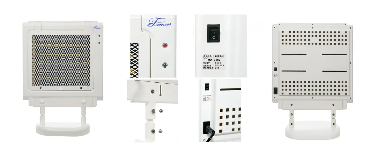 インコ用マイカヒーターの評判を示すイメージ。安全性と日向ぼっこのような暖かさが高評価を得ている様子。