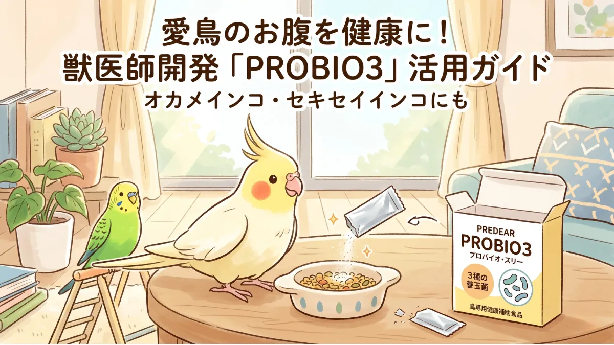 鳥の乳酸菌プロバイオスリー
